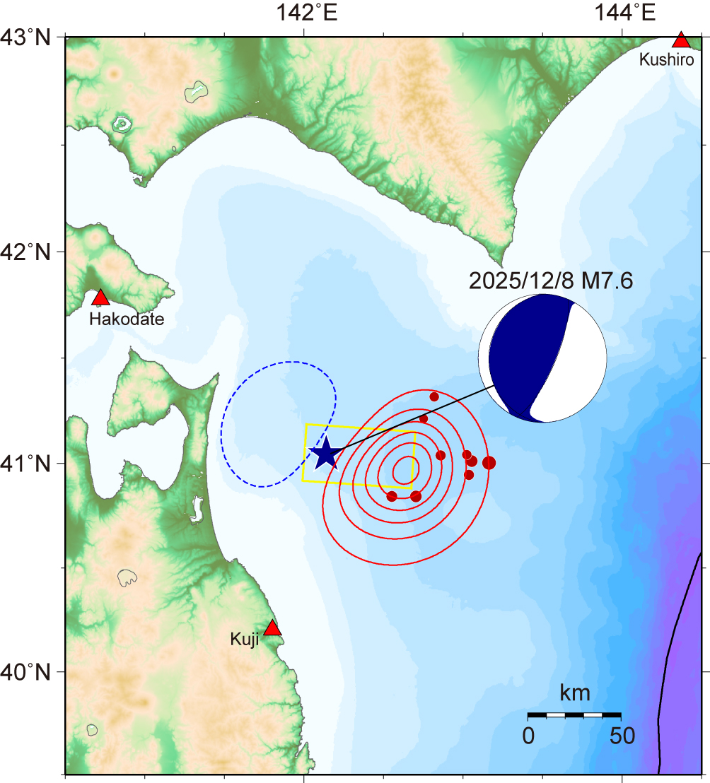 Fig.1 Tsunami Source Model Case1