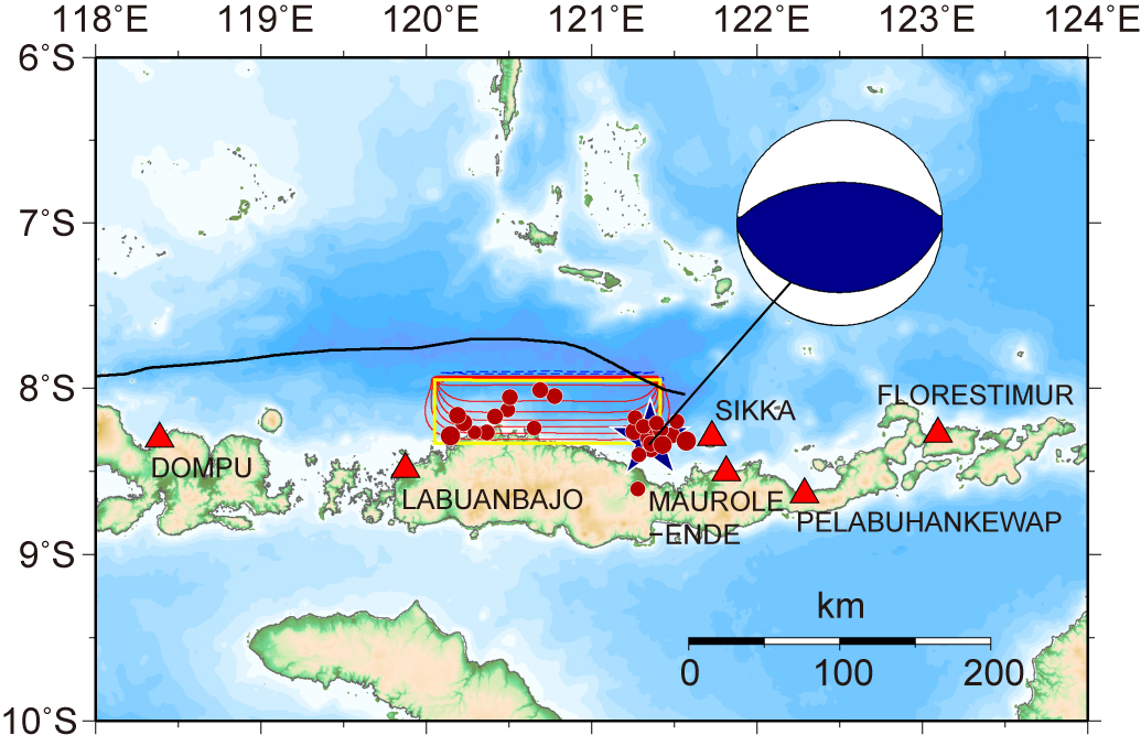 Fig.1 Tsunami Source Model Case1