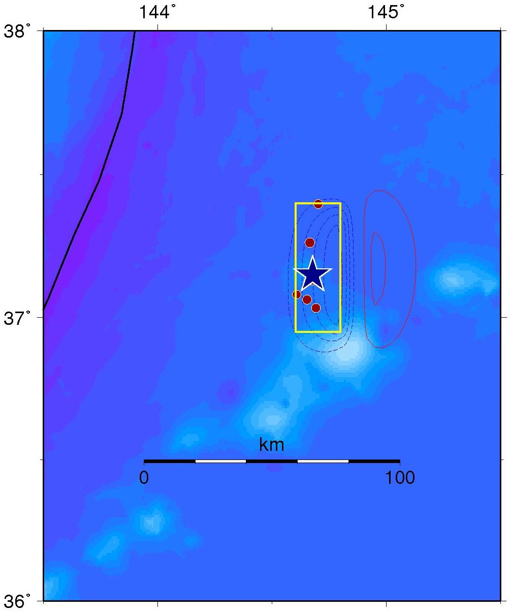 Fig.1 Tsunami Source Model USGS1