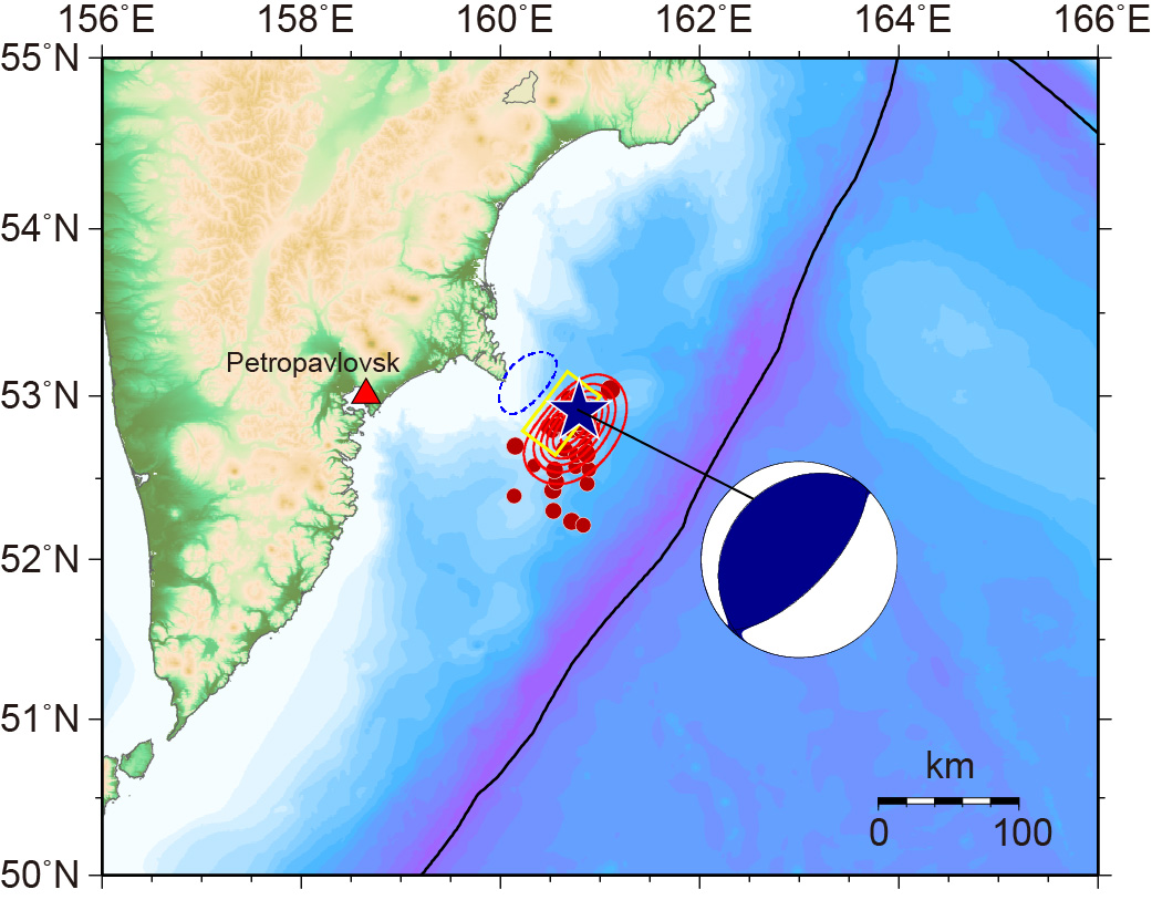 Fig.1 Tsunami Source Model Case1