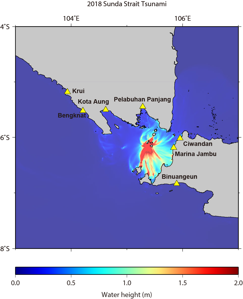 Sunda Strait Tsunami Indonesia Tsunami Dozens Dead In Sunda