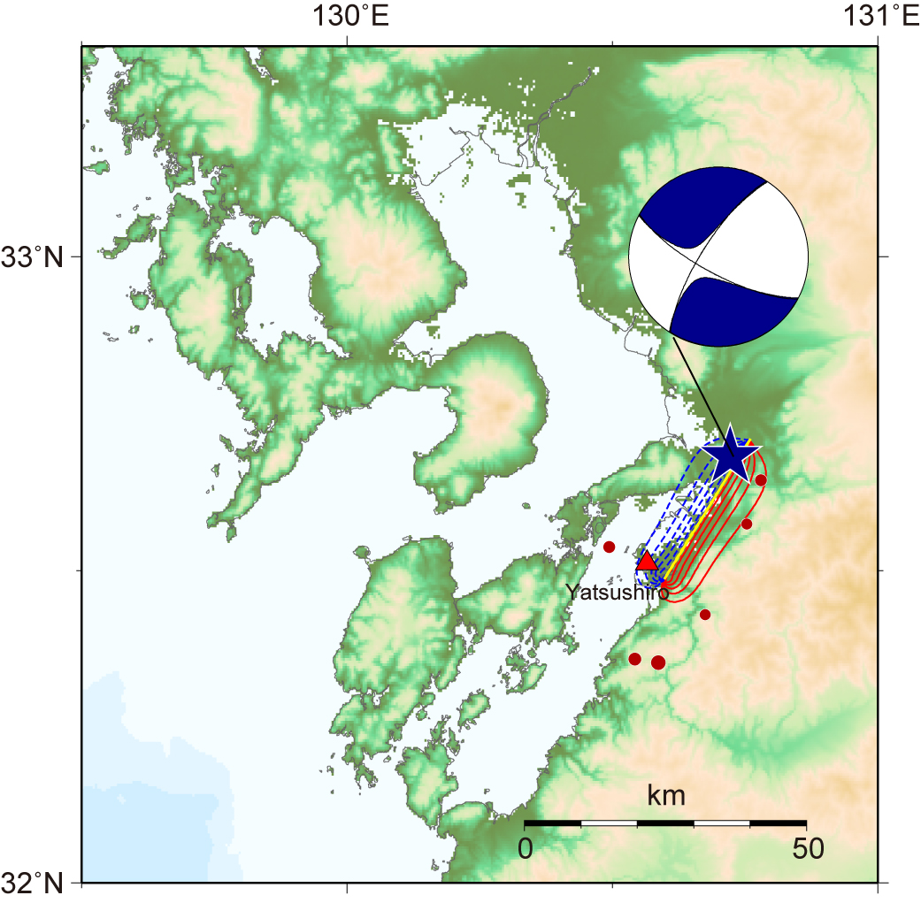 Fig.1 Tsunami Source Model Case1