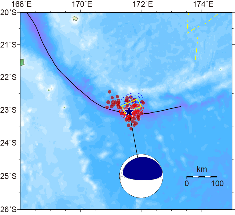 Fig.1 Tsunami Source Model Case1