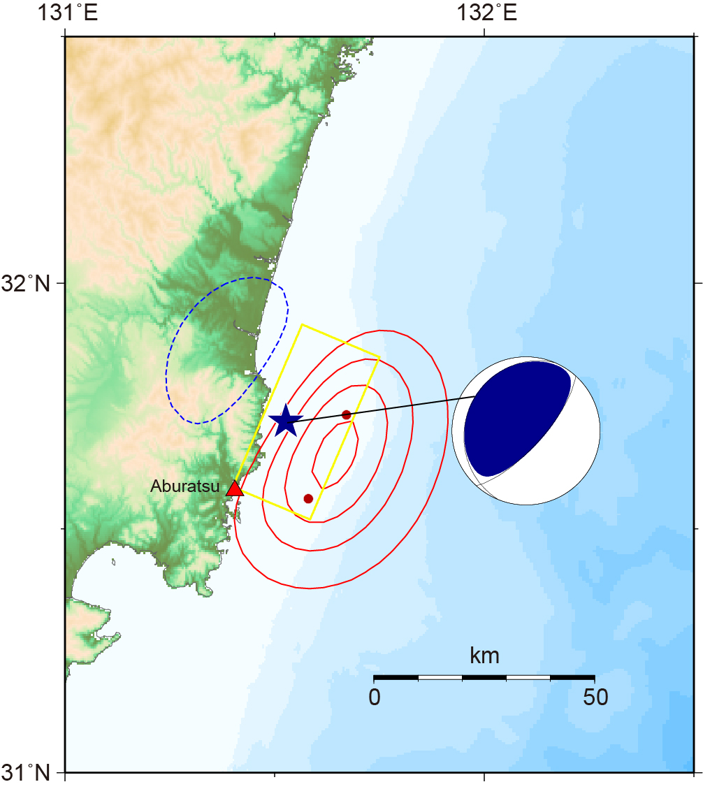 Fig.1 Tsunami Source Model Case1