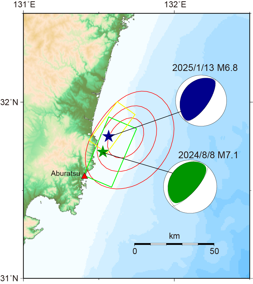 Fig.1 Tsunami Source Model Case1