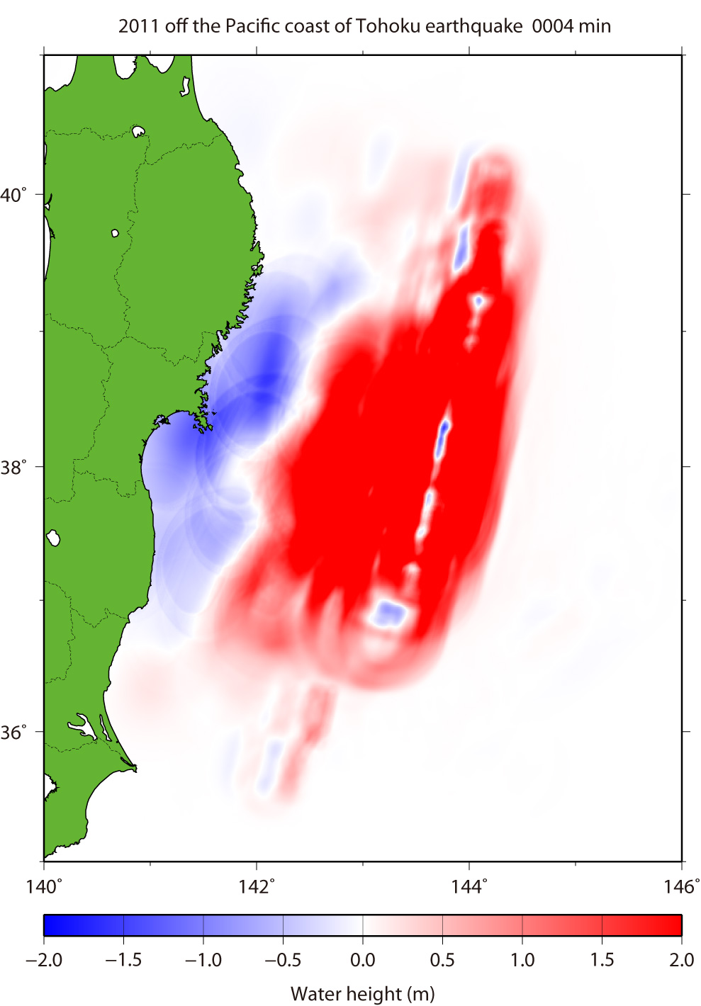 Fig.5 Tsunami propagation