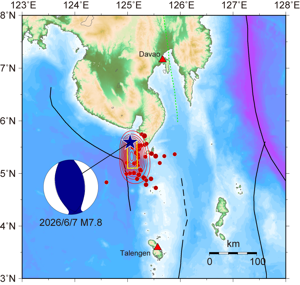 Fig.1 Tsunami Source Model Case1