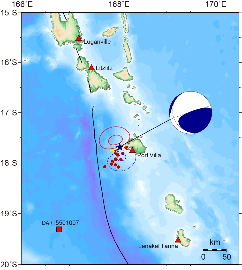 Fig.1 Tsunami Source Model Case1